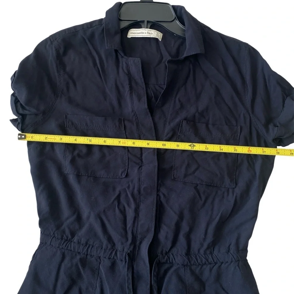 Abercrombie & Fitch The Utility Romper Black Size Small - Picture 4 of 9